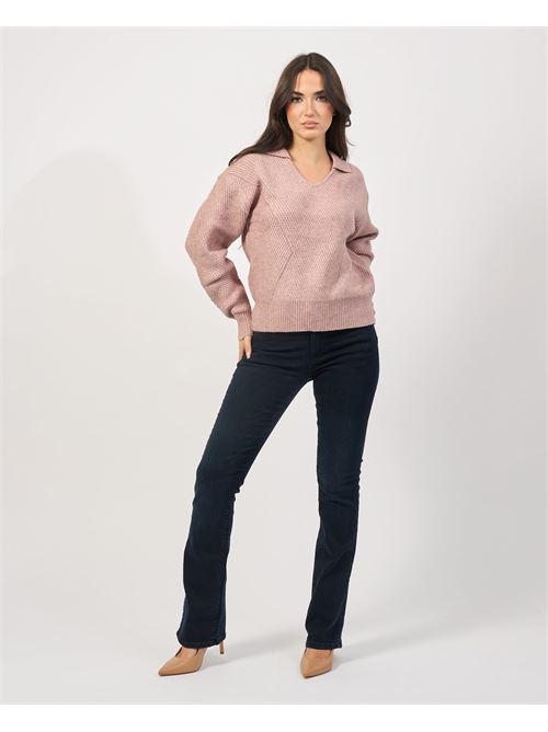 Yes Zee Women's V-Neck Sweater YES ZEE | M044-IM000441